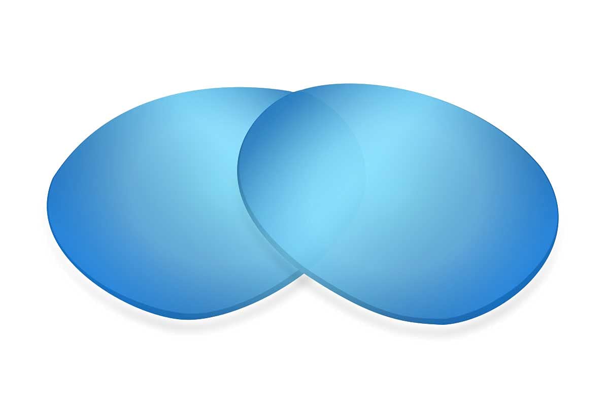 Sunglass Fix Replacement Sunglass Lenses Compatible for Specsavers Whitehaven Sun Rx 54mm (Polarized SFx Ultra Light-Blue Mirror Black Pair)