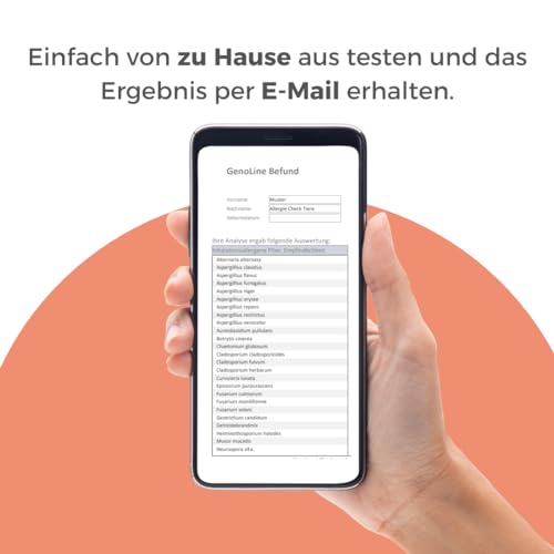 GenoLine Inhalationsallergene-Test Hund (Allergie-Test Express)
