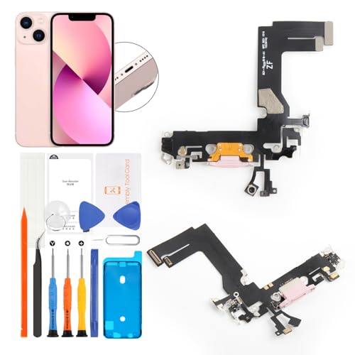 Connecteur de charge USB iPhone 13 cassé résoudre problème batterie rose