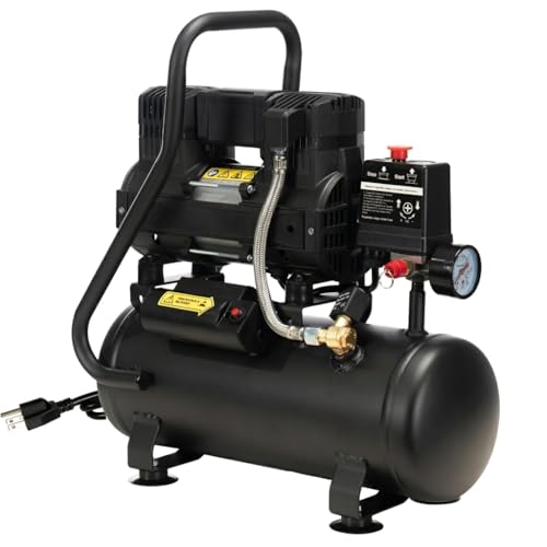 Aceinheu 2 Gallon Ultra Quiet Air Compressor 1.0HP 100 PSI