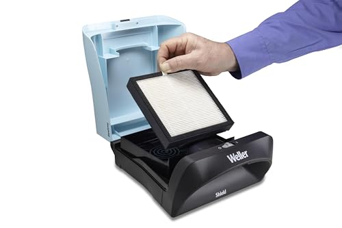 Image of Weller Soldering Station With ZeroSmog Shield Mobile Filtration Unit | WE1010NAS