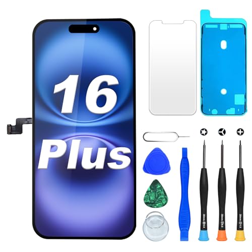 Écran pour iPhone 16 Plus LCD DIGI4U de 6,7 Pouces avec Outils