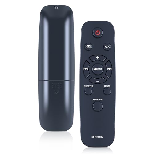 NS-HMSB20 New Replacement Remote Control fit for Insignia 2.0 2.1 Channel Mini Soundbar NS-HMSB20 NSHMSB20 NS HMSB20 Sound bar Remote