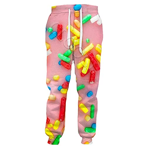 Pantalon de sport 3D grande taille confortable homme femme
