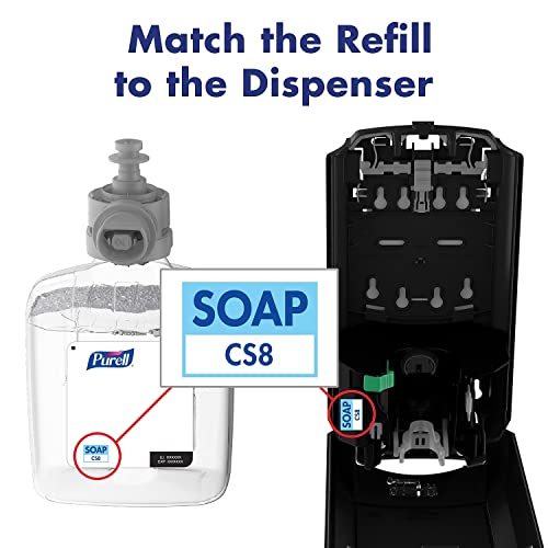 Image of Purell Healthy Soap Foaming Hand Soap Refill for CS CS8 Dispenser, 2 /Carton (7874-02)