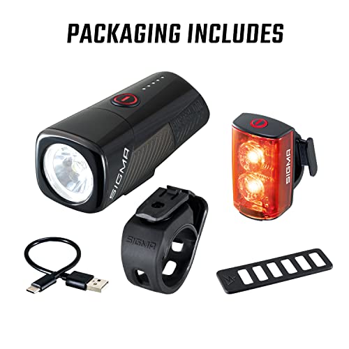 Sigma Buster 400 und RL 80 Set – LED-Fahrradlichter für vorne und hinten