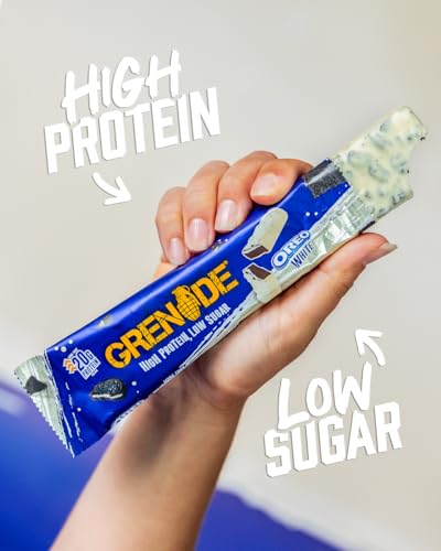 Grenade OREO White Protein Bar - High Protein, Low Sugar, 12 x 60 g - Image 4