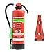 Produktbild Neuruppin 6L Schaum Marken-Auflade-Feuerlöscher S6P 6 LE inkl. ANDRIS® ISO-Symbolschild, ANDRIS® Prüfnachweis & Wandhalterung