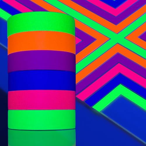 Glostars 6-Color Fluorescent Tape Set: Your Secret Weapon for an
