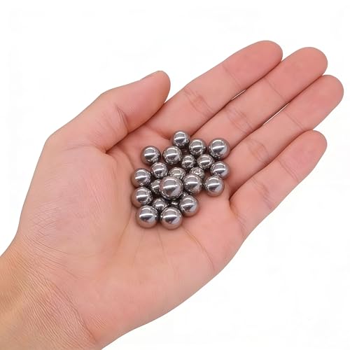 WZHUIDA 730 Stück Kugellager Kugeln, Edelstahl Metallkugeln, Stahlkugeln für Fahrrad Mountainbike Rad Präzision Ersatzteile - 1/2/2.5/3/3.5/4/4.5/5/5.5/6/7/8/9/10 mm