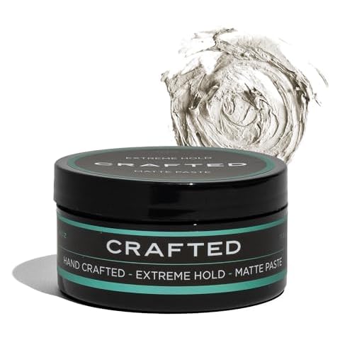 THESALONGUY CRAFTED Extreme Matte Paste | Firm Hold/Low Shine | Add Volume, Texture, & Definition for all Hair Types | 4oz Made in the USA Cover