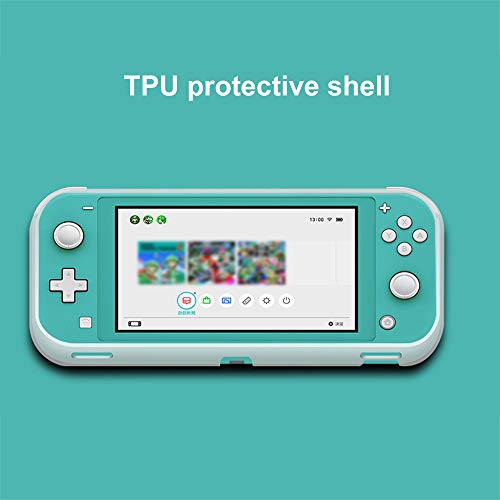 Ajcoflt Substituição da caixa de proteção fosca macia tpu shell para nintendo switch lite acessórios