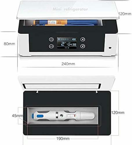 Réfrigérateur d'insuline mini refroidisseur électrique boîte portable - 8