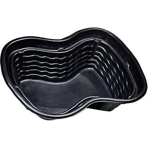 Heissner: Teichbecken | Teich-Wanne nierenförmig | Teichschale bis 1.000 Liter | PE-Fertigteich einbaufertig 224 x 150 x 70 cm 1000 Liter Cover