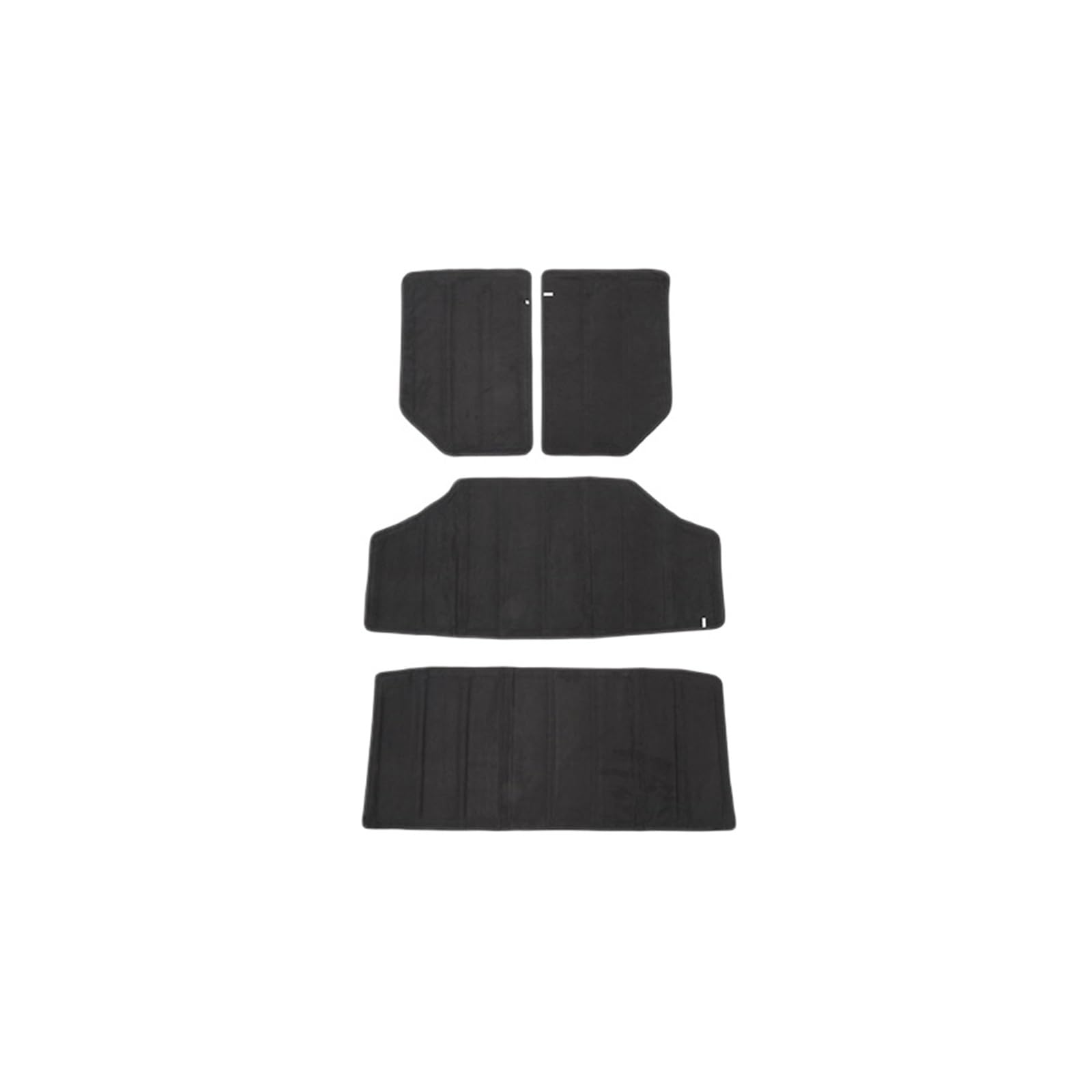 Pengshyzf 4-Door B Car Roof Window Insulation Sound Deadener Cotton Kit Heat Insulation Compatible With Jeep Wrangler Jk 2007-2017 2 Or 4-Door Version(4-Door B)