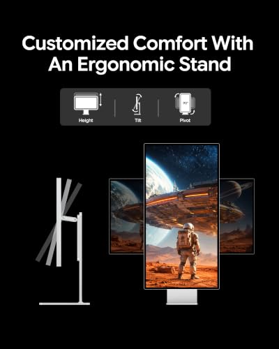Image of Q34W 34 inch 4K Gaming Monitor, IPS Glossy (Honeycomb with Stand)