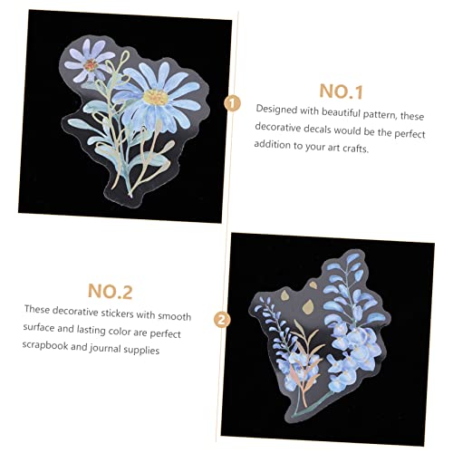 COHEALI 2Pcs 5 Pacote De Adesivos Para Animais De Estimação Adesivos Para Adultos Adesivos Florais A
