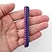 Handmade bi pride chainmaille bracelet, stretchy box chain jewelry
