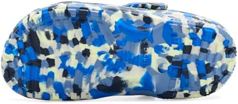 Crocs, Unisex Kids, Classic Graphic Clogs (Little Kid/Big Kid), Glow Light/Multi, 13, Medium, Little Kid — view 4