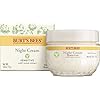 Burts-Bees-Night-Cream-for-Sensitive-Skin-18-Oz-Package-May-Vary Burt's Bees Calming Night Cream With Aloe and Rice Milk, Face Moisturizer For Sensitive Skin Infuses Skin With Moisture While You Sleep, 98.8 Percent Natural Origin Skin Care, 1.8 oz. Tub