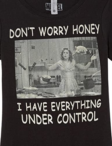 T-shirt Marvel Girl imprimé résistant Under Control noir taille S