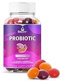 BeLive Probiotic Gummies - Probiotics with 5 Billion CFUs for Digestive Health, Men, Women & Kids -