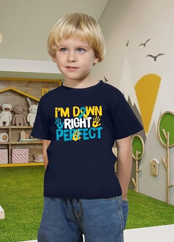Image of Down Syndrome Awareness Shirts for Toddlers Boys Girls: World Down Syndrome Day Shirt Kids National Down Syndrome Gifts