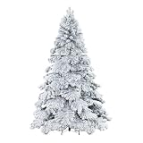 Naomi Home 7.5ft Snow Flocked