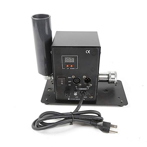 Eapmic Co2 Jet Column Machine, 200W Co2 Smoke Machine Special Stage Effects Maker Co2 Cryo Jet, Single Pipe Dmx 6 Channels Stage Fog Jet Cannon For Dj Shows Club Concert Party #TOP2