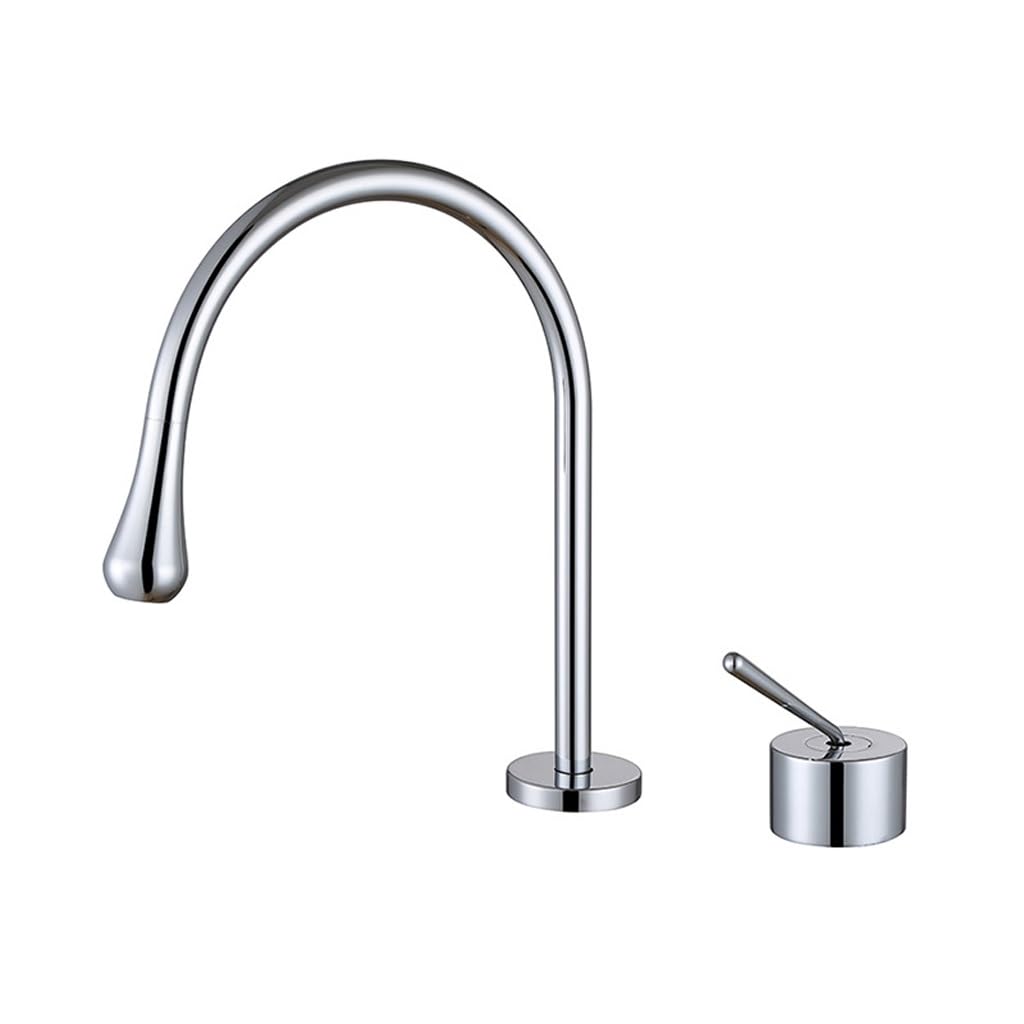 Robinet de lavabo fendu pour éviter les fuites sur table, mitigeur eau chaude froide maison hôtel