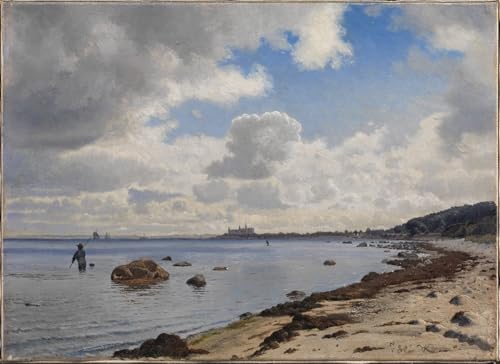 Pinturas famosas de paisajes nórdicos para decorar un salón clásico elegante