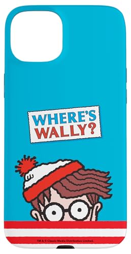 ウォーリーをさがせ Peeking Stripes スマホケース iPhone 15 Plus 用