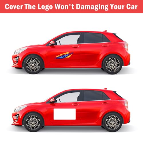 Image of 4 Pack Blank Car Magnets, 24 inch x 12 inch Car Door Magnets Signs, Rounded Corners Magnetic Vehicle Sign for Car to Advertise Business and Cover Company Logo, Prevent Car Scratches & Dents