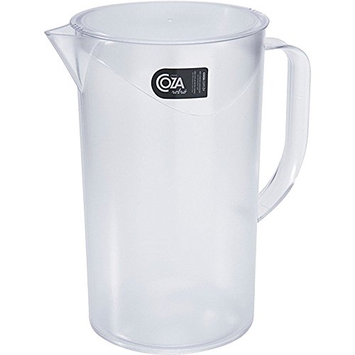 Jarra com Tampa, 2 L, Cristal, Coza