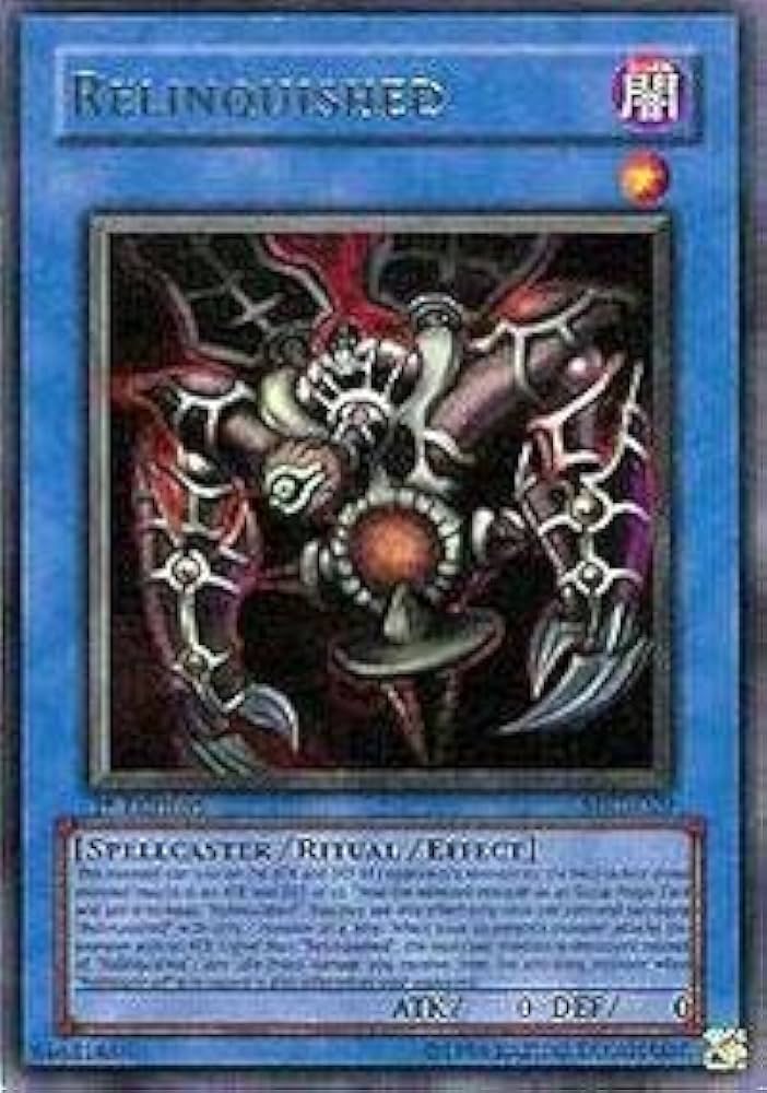 Amazon.co.jp: Yu-Gi-Oh! - Relinquished (MRL-029) - Magic