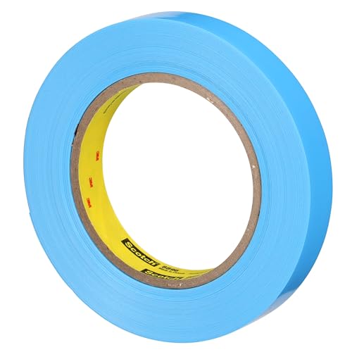 Image of Scotch Film Strapping Tape 8896 Blue, 18 mm x 55 m (Case of 48)