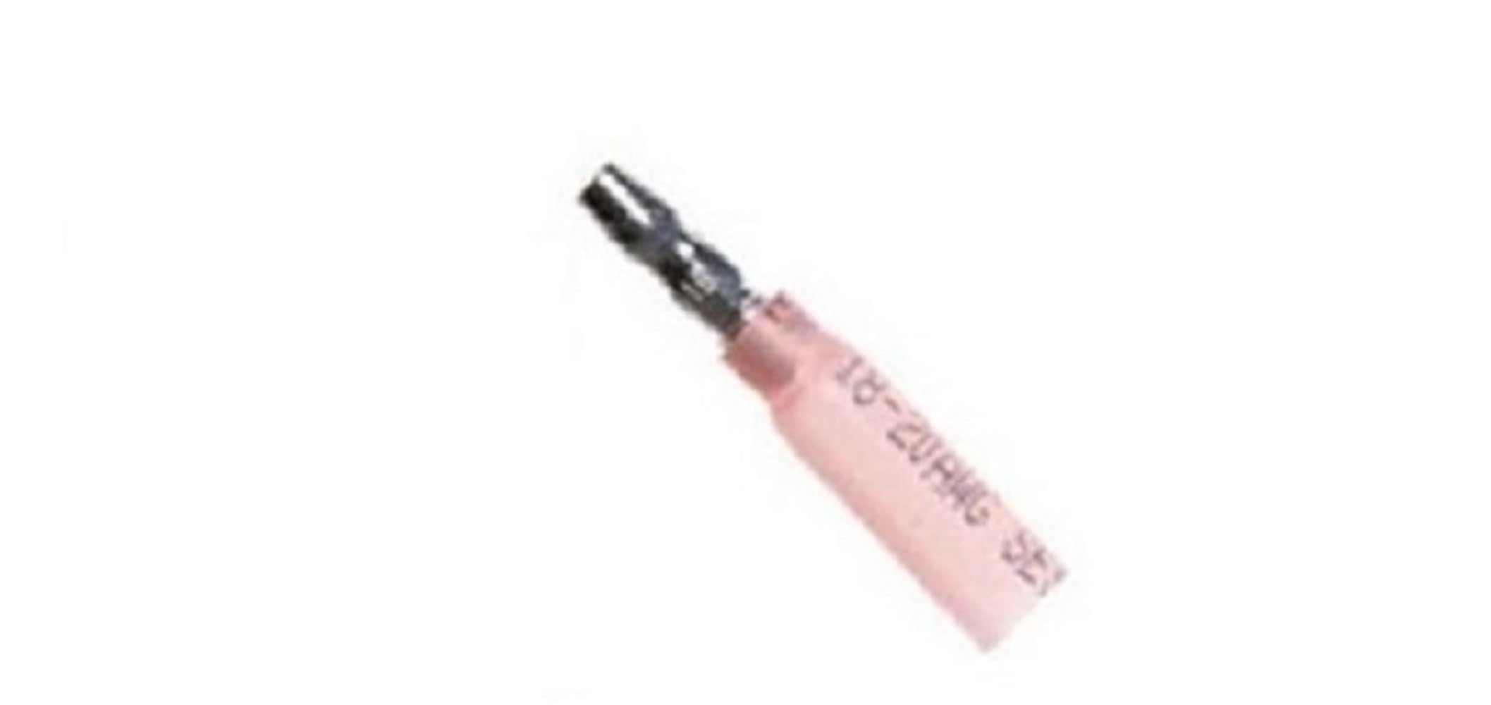 (50) - 22-18 GA .180 Size RED Heat Shrink (Male) Bullet Round Connector