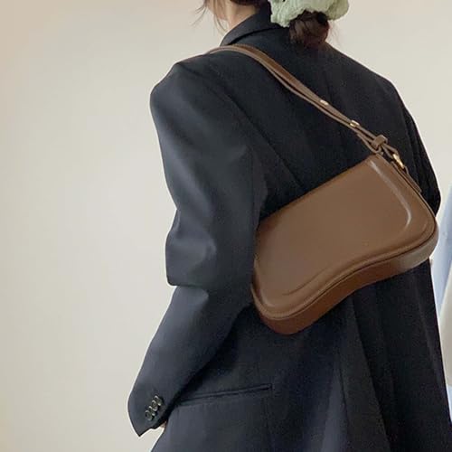 Image of Small Shoulder Bag for women,Crossbody Purses,Leather Tote Handbag Clutch Hobo Purse,with Zipper Closure for Women