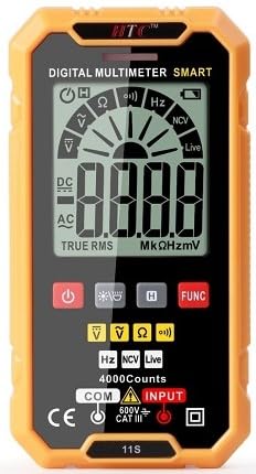 HTY HTC-11S 600V AC DC Smart digital multimeter