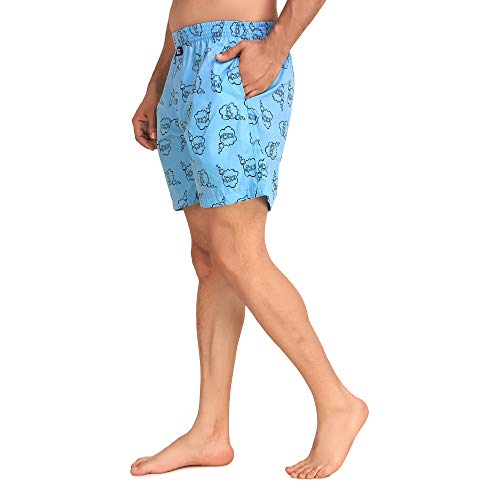 Image of UZARUS Men's Printed Boxer Shorts 100% Cotton