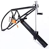 KUAFU Motorcycle Hitch Carrier Dirt Bike Hitch Mount 2 Inch Towing Reciver Class 2 Class 3 Motorcycle Hauler Tow Dolly Holder