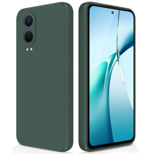 GiiYoon Funda para OnePlus Nord CE 4 Lite 5G, Case de Silicona Suave de TPU Carcasa Protector de Goma Fexible Prueba Liviano y a Delgado de Golpes Antirrayas para Teléfono (Verde)