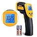 Etekcity Infrared Thermometer Temperature Gun for Cooking, -58°F to 1130°F, Digital Heat Gun for Meat Pizza Oven, Laser Tool for Indoor Outdoor Pool, Cooking, Candy, Griddle Hvac, Yellow