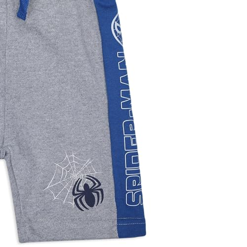 Marvel Avengers Spider-Man Boys 2 Pack Shorts for Toddlers and Little Kids Blue - image 5
