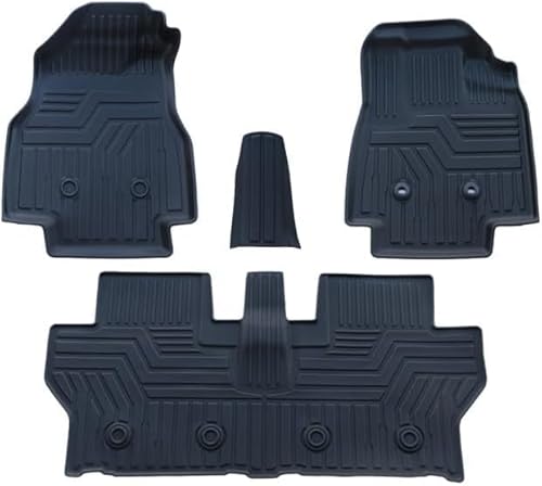 ムーヴ キャンバス MOVE CANBUS LA850S 2WD (電動パーキングブレーキ有車) 専用 3D フロアマット TPE素材 一台分セット ゴムマット ラバーマット 撥水 防汚 3D