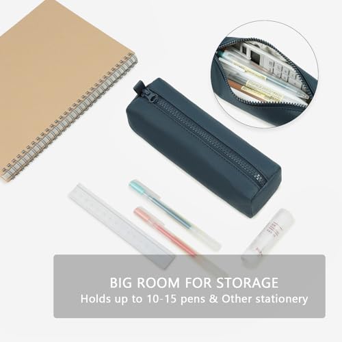 Image of Pencil Case Lightweight and Durable Ideal Pencil Pouch for School and Office Supplies (Royal Blue,Oxford)