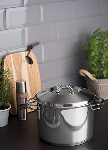 Caldeirão com Fundo Triplo, Tramontina, Solar 62508240, Inox, dimetro de 24 cm