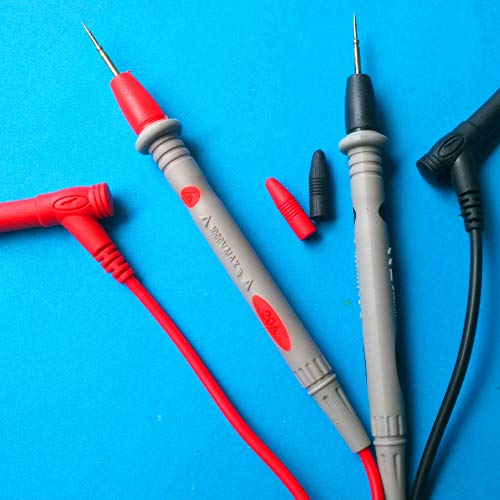DierCosy Multimeter Test Wire Banana Plug, Digital multimeter Probe Electrical Detection Probe 20A 1000V Household Products