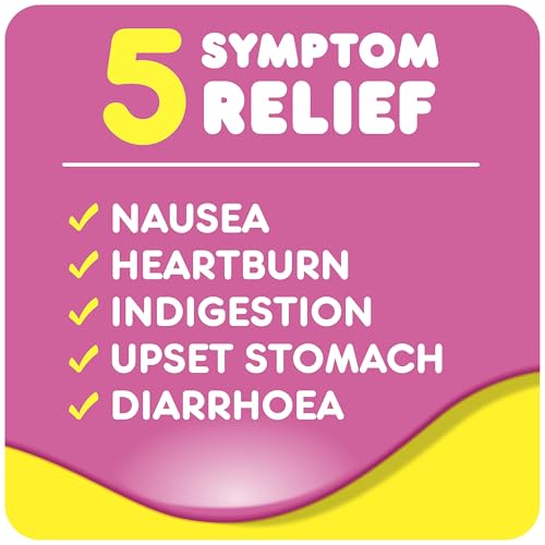 Pepto-Bismol for Nausea, Heartburn, Indigestion, Upset Stomach and Diarrhoea, 5 Symptom Relief 480ml - Image 3