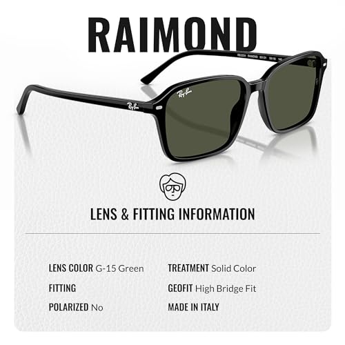 Ray-Ban RB2231 RAIMOND Square Shaped Sunglasses for Men & Women with Official RAYBAN Eyewear Kit4